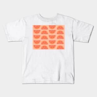 Fruity Grapefruit Design Kids T-Shirt